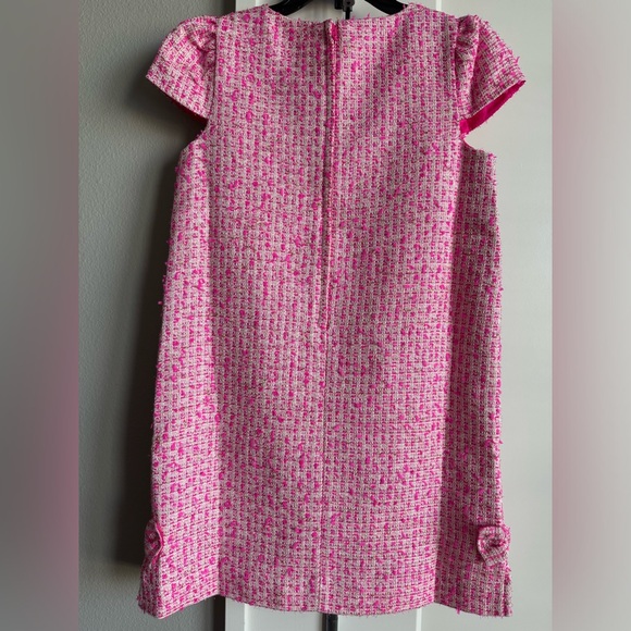 New Girls Lilly Pulitzer Tweed Shift Dress - Picture 4 of 5